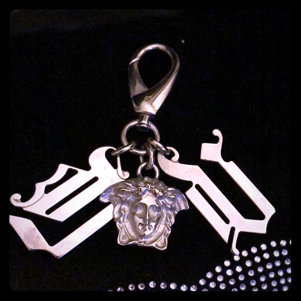 Versace Key Ring Purse Charm